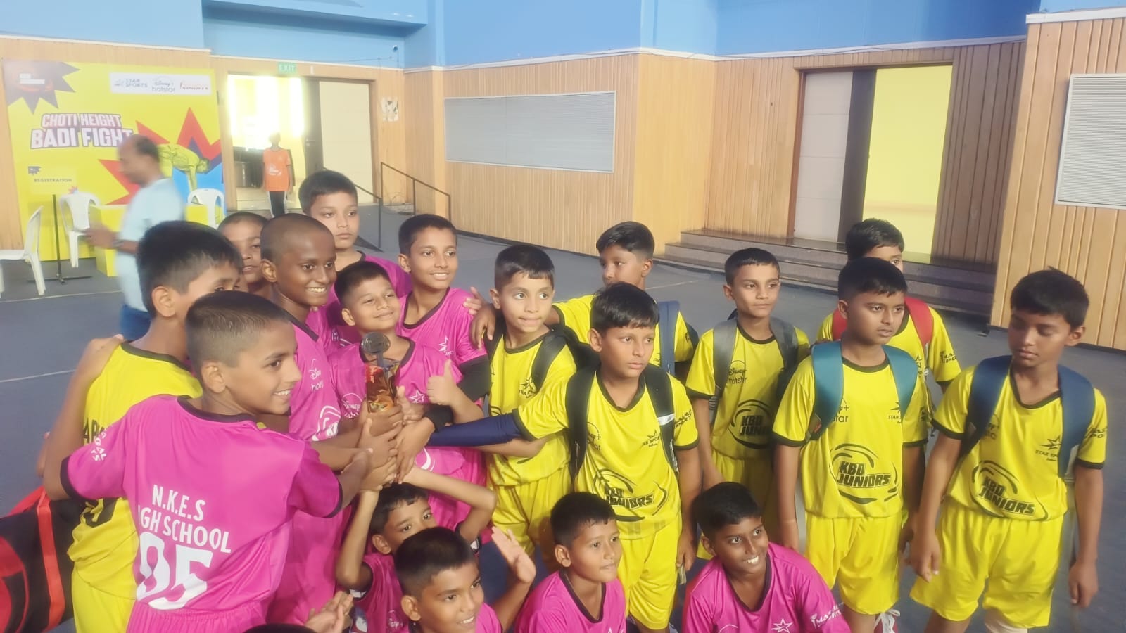 Achievement in KBD Junior kabaddi